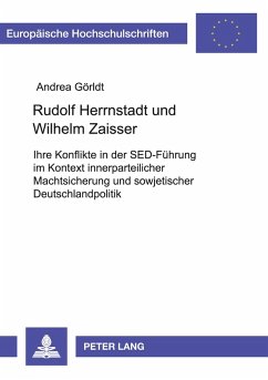 Cover Rudolf Herrnstadt und Wilhelm Zaisser