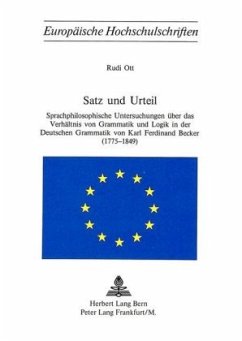 Satz und Urteil - Ott, Rudi