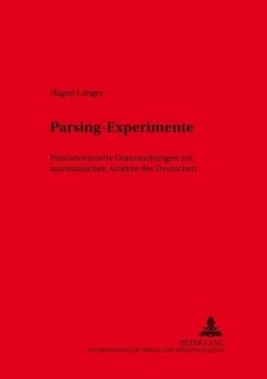 Parsing-Experimente - Langer, Hagen