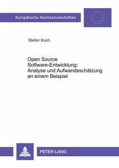 Cover Open Source Software-Entwicklung: Analyse und Aufwandsschätzung an einem Beispiel