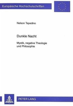 Dunkle Nacht - Tepedino, Nelson