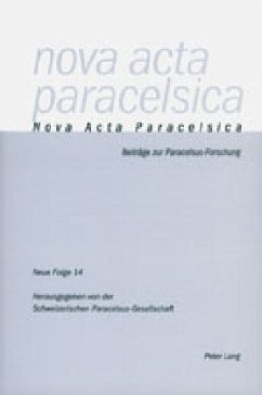 Cover Nova Acta Paracelsica