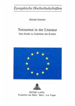 Textsorten in der Literatur - Schecker, Michael
