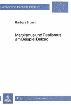 Cover Marxismus und Realismus am Beispiel Balzac