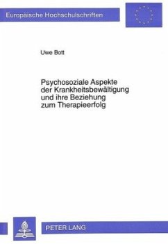 Cover Psychosoziale Aspekte der Krankheitsbewältigung und ihre Beziehung zum Therapieerfolg