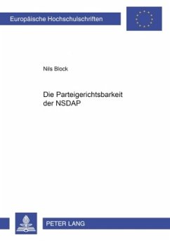 Die Parteigerichtsbarkeit der NSDAP - Block, Nils