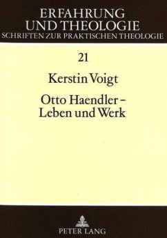 Cover Otto Haendler - Leben und Werk