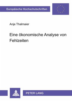 Cover Eine ökonomische Analyse von Fehlzeiten