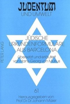 Jüdische Urkundenformulare aus Barcelona - Mutius, Hans-Georg von