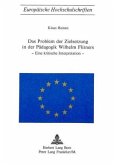 Das Problem der Zielsetzung in der Pädagogik Wilhelm Flitners