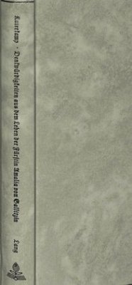 Denkwürdigkeiten aus dem Leben der Fürstin Amalia von Gallitzin, geborenen Gräfin von Schmettau - Behrens, Jürgen