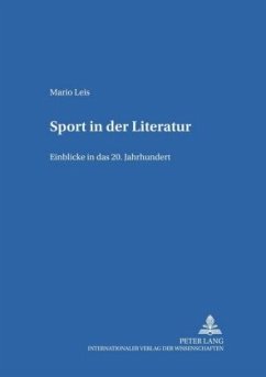 Cover Sport in der Literatur