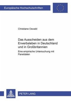 Das Ausscheiden aus dem Erwerbsleben in Deutschland und in Großbritannien - Oswald, Christiane