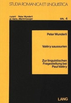 Valéry Saussurien - Wunderli, Peter