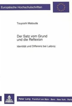 Der Satz vom Grund und die Reflexion - Matsuda, Tsyoshi