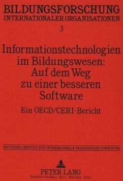 Informationstechnologien im Bildungswesen: Auf dem Weg zu einer besseren Software Informationstechnologien im Bildungswesen: Auf dem Weg zu einer besseren Software
