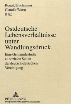 Cover Ostdeutsche Lebensverhältnisse unter Wandlungsdruck