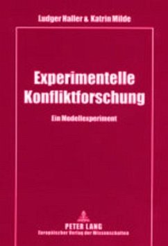 Cover Experimentelle Konfliktforschung