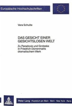 Das Gesicht einer gesichtslosen Welt - Schulte, Vera