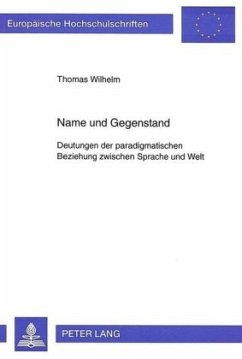 Cover Name und Gegenstand
