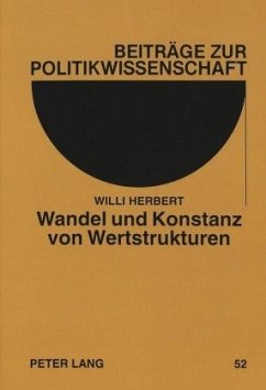 Wandel und Konstanz von Wertstrukturen - Herbert, Willi