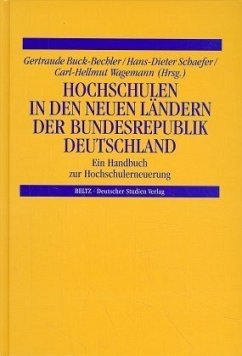 Hochschulen in den neuen Ländern der Bundesrepublik Deutschland - BuckBechler, Gertraude [Hrsg.].