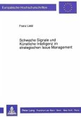 Schwache Signale und Künstliche Intelligenz im strategischen Issue Management