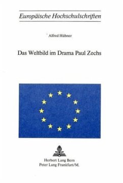 Cover Das Weltbild im Drama Paul Zechs