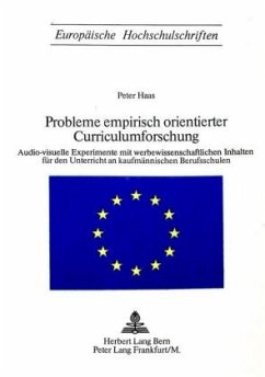Probleme empirisch orientierter Curriculumsforschung - Haas, Peter