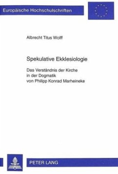 Cover Spekulative Ekklesiologie