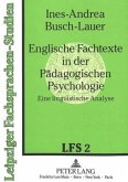 Englische Fachtexte in der Pädagogischen Psychologie