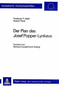 Der Plan des Josef Popper-Lynkeus - Hellin, Frederick P.;Plank, Robert