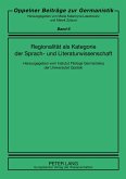Regionalität als Kategorie der Sprach- und Literaturwissenschaft