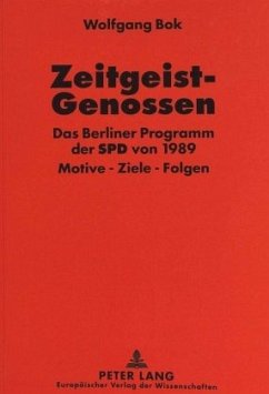 Zeitgeist-Genossen - Bok, Wolfgang