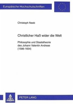 Christlicher Haß wider die Welt - Neeb, Christoph