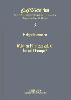 Cover Welchen Finanzausgleich braucht Europa?