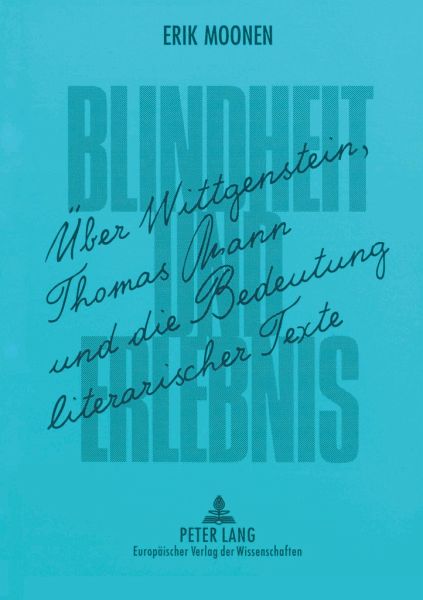 Blindheit und Erlebnis