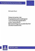 Determinanten der Kapitalabsorptionsfähigkeit von Entwicklungsländern unter besonderer Berücksichtigung ausländischer Di