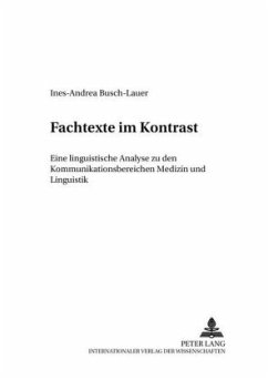 Fachtexte im Kontrast - Busch-Lauer, Ines-Andrea