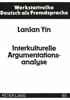 Interkulturelle Argumentationsanalyse - Yin, Lanlan