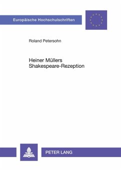 Cover Heiner Müllers Shakespeare-Rezeption