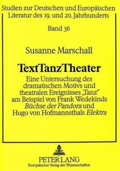 TextTanzTheater - Marschall, Susanne