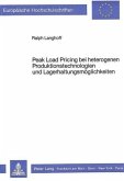 Peak Load Pricing bei heterogenen Produktionstechnologien und Lagerhaltungsmöglichkeiten