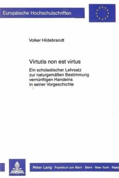 Virtutis non est virtus - Hildebrandt, Volker