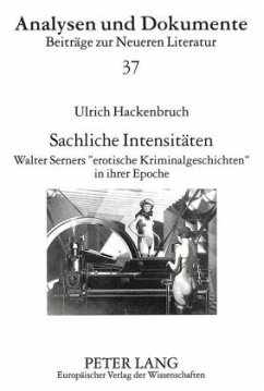 Sachliche Intensitäten - Hackenbruch, Ulrich