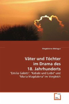 Väter und Töchter im Drama des 18. Jahrhunderts - Weingut, Magdalena