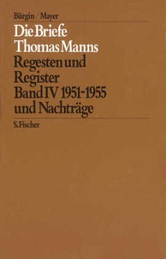 Cover Die Briefe von 1951 und 1955 und Nachträge
