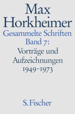 Cover Vorträge und Aufzeichnungen 1949-1973 / Gesammelte Schriften, 19 Bde. Bd.7