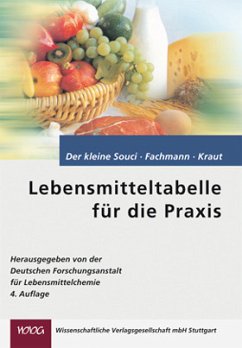 Cover Lebensmitteltabelle für die Praxis. Der kleine Souci/Fachmann/Kraut