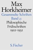 Philosophische Frühschriften 1922-1932 / Gesammelte Schriften, 19 Bde. Bd.2